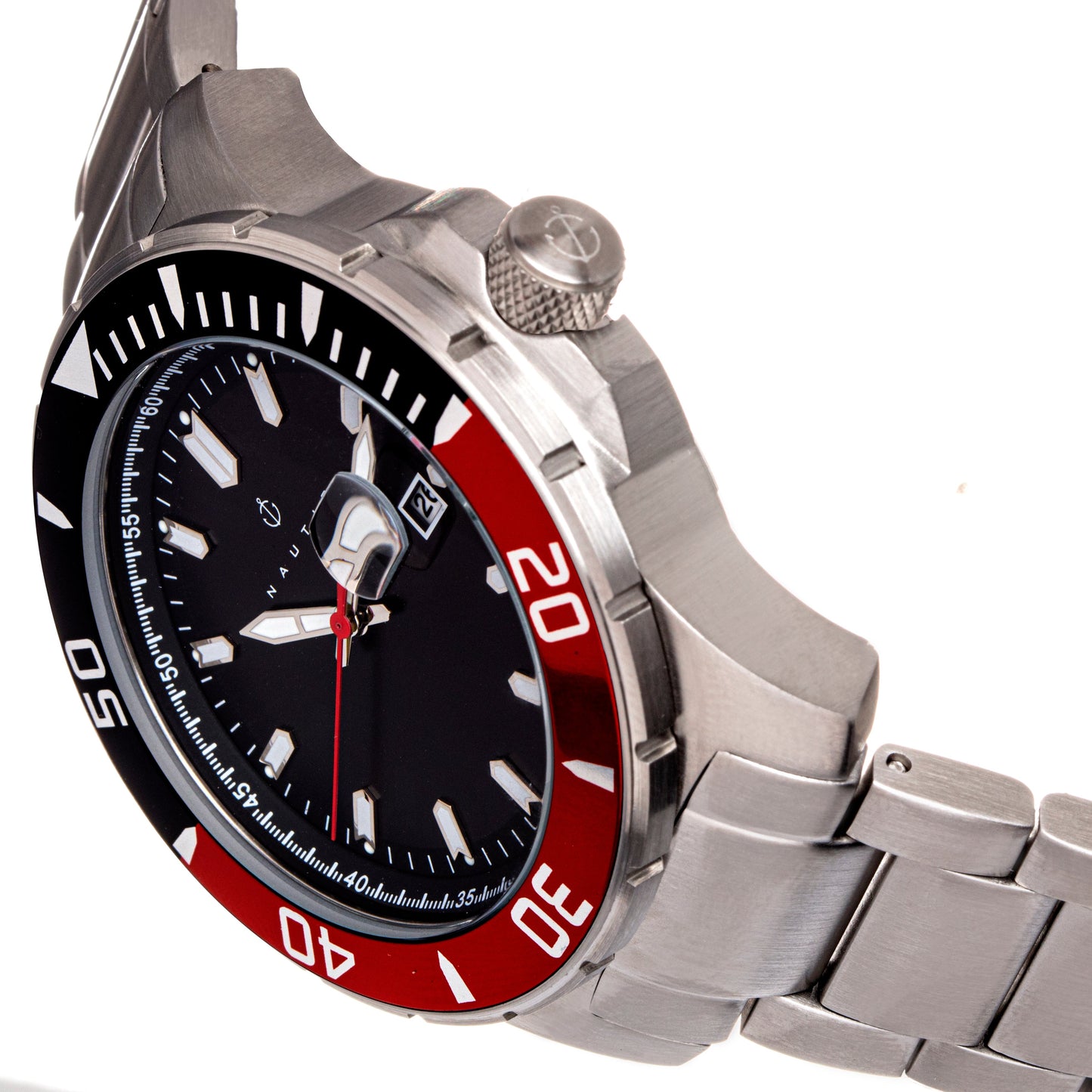 Nautis Admiralty Pro 200 Bracelet Watch w/Date - Multicolor/Black - GL2008-C