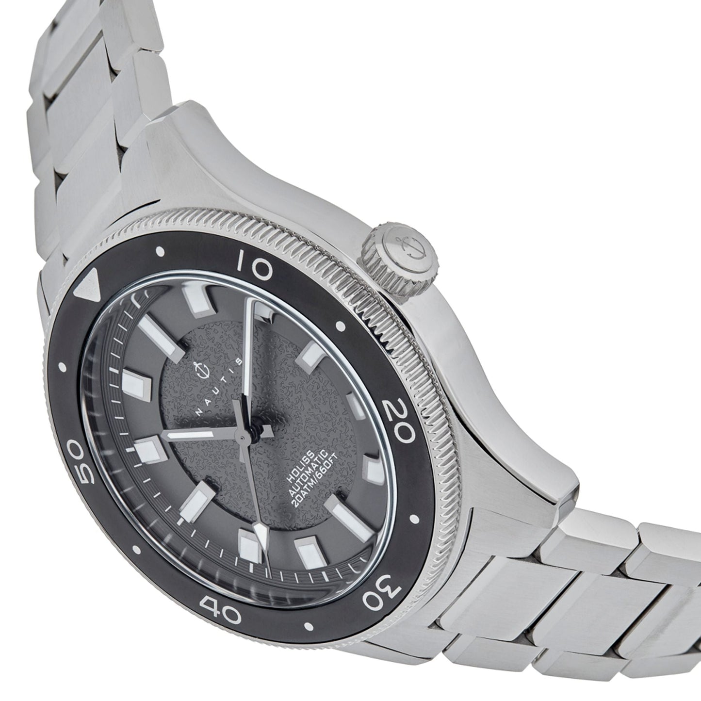 Nautis Holiss Automatic Watch - Silver/Grey NAUN103-5