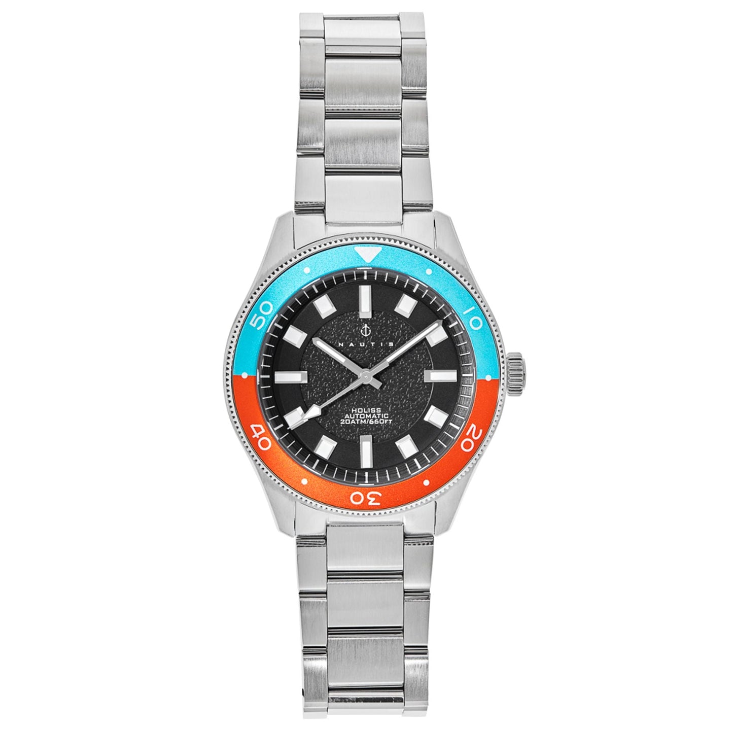 Nautis Holiss Automatic Watch - Blue/Orange NAUN103-4
