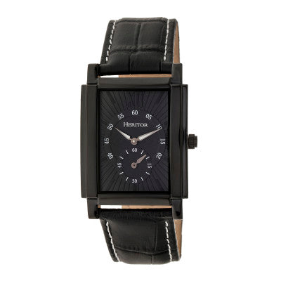 Heritor Automatic Frederick Leather-Band Watch