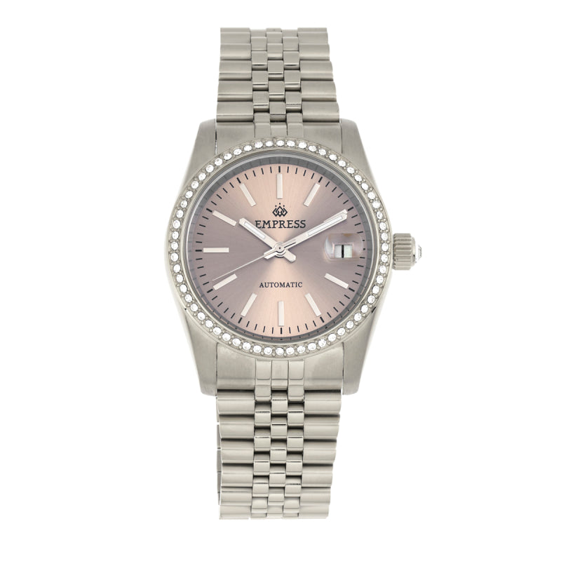 Empress Constance Automatic Bracelet Watch w/Date