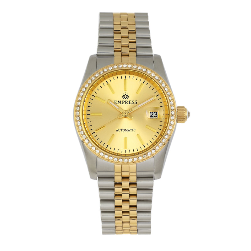 Empress Constance Automatic Bracelet Watch w/Date