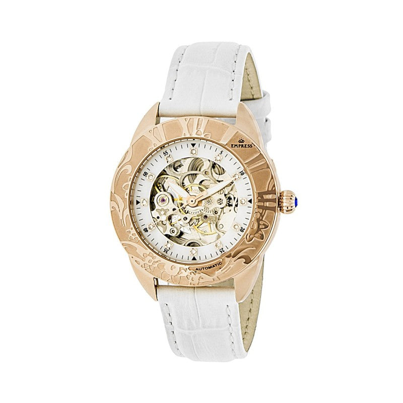Empress Godiva Automatic MOP Ladies Watch