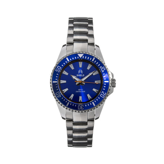 Shield Abyss Bracelet Watch - Blue