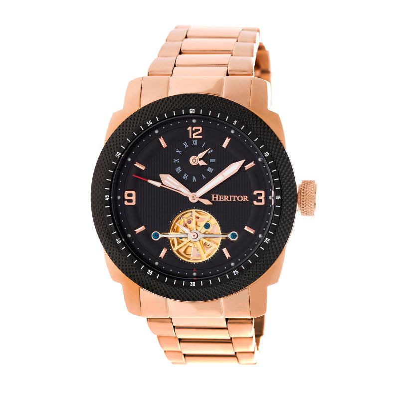 Heritor Automatic Helmsley Semi-Skeleton Men's Watch