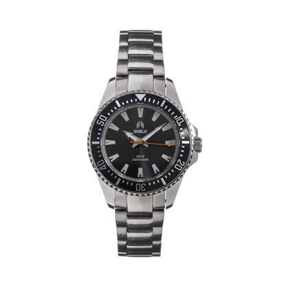 Shield Abyss Bracelet Watch - Black