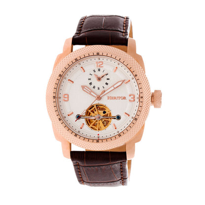 Heritor Automatic Helmsley Semi-Skeleton Men's Watch